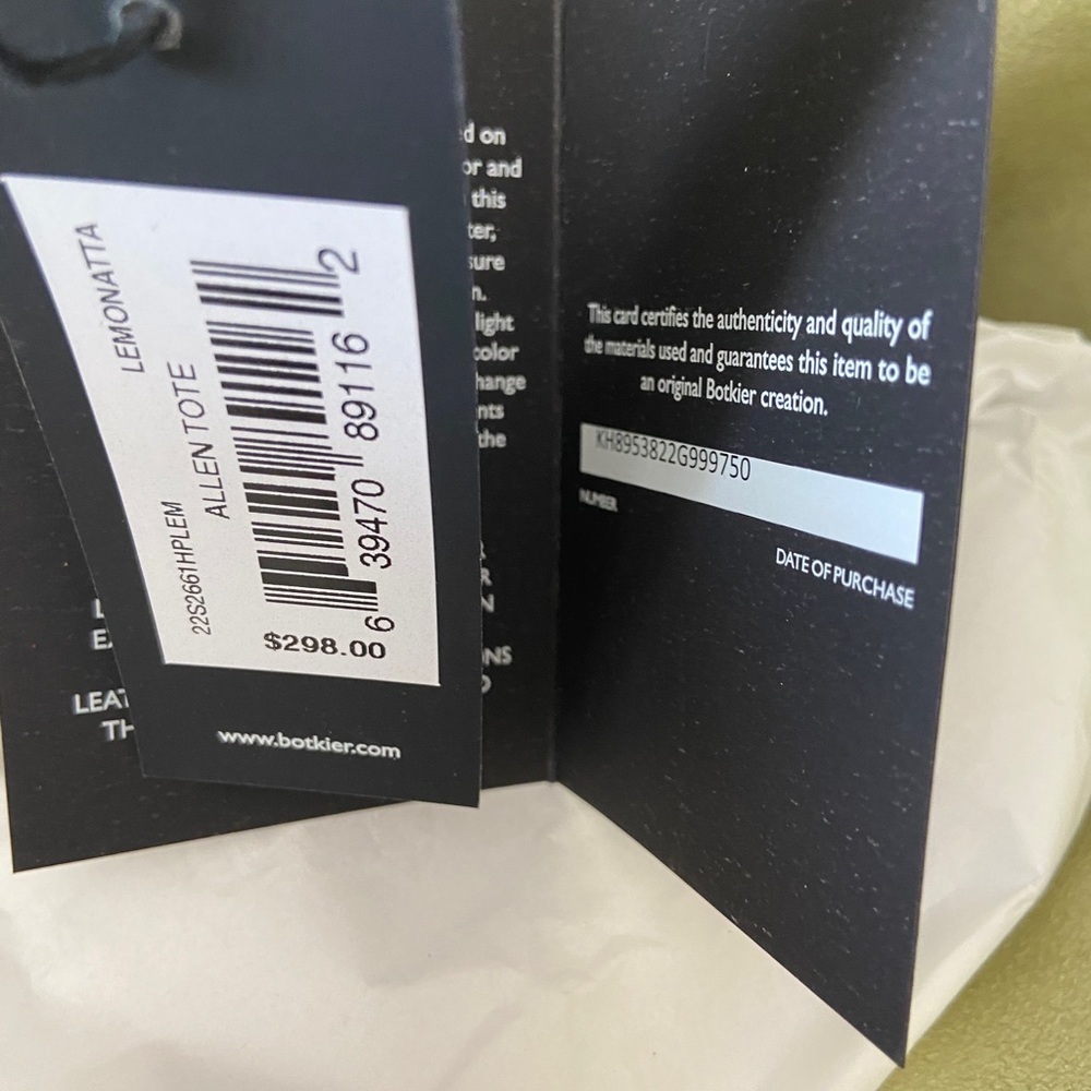 BOTKIER Allen Leather Tote Bag - Picture 9 of 10